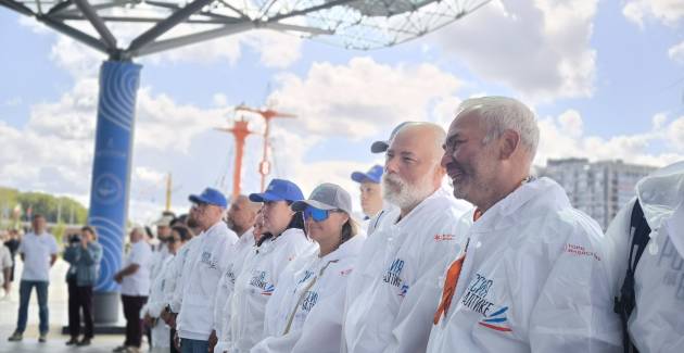 Из Санкт-Петербурга в Калининград: в Музее Мирового океана чествовали участников похода «Россия на Балтике — 2026»  